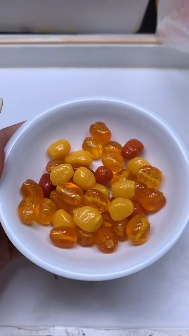 裸石蜜蜡未镶嵌C106 蜜蜡 随型9*12mm10个5元