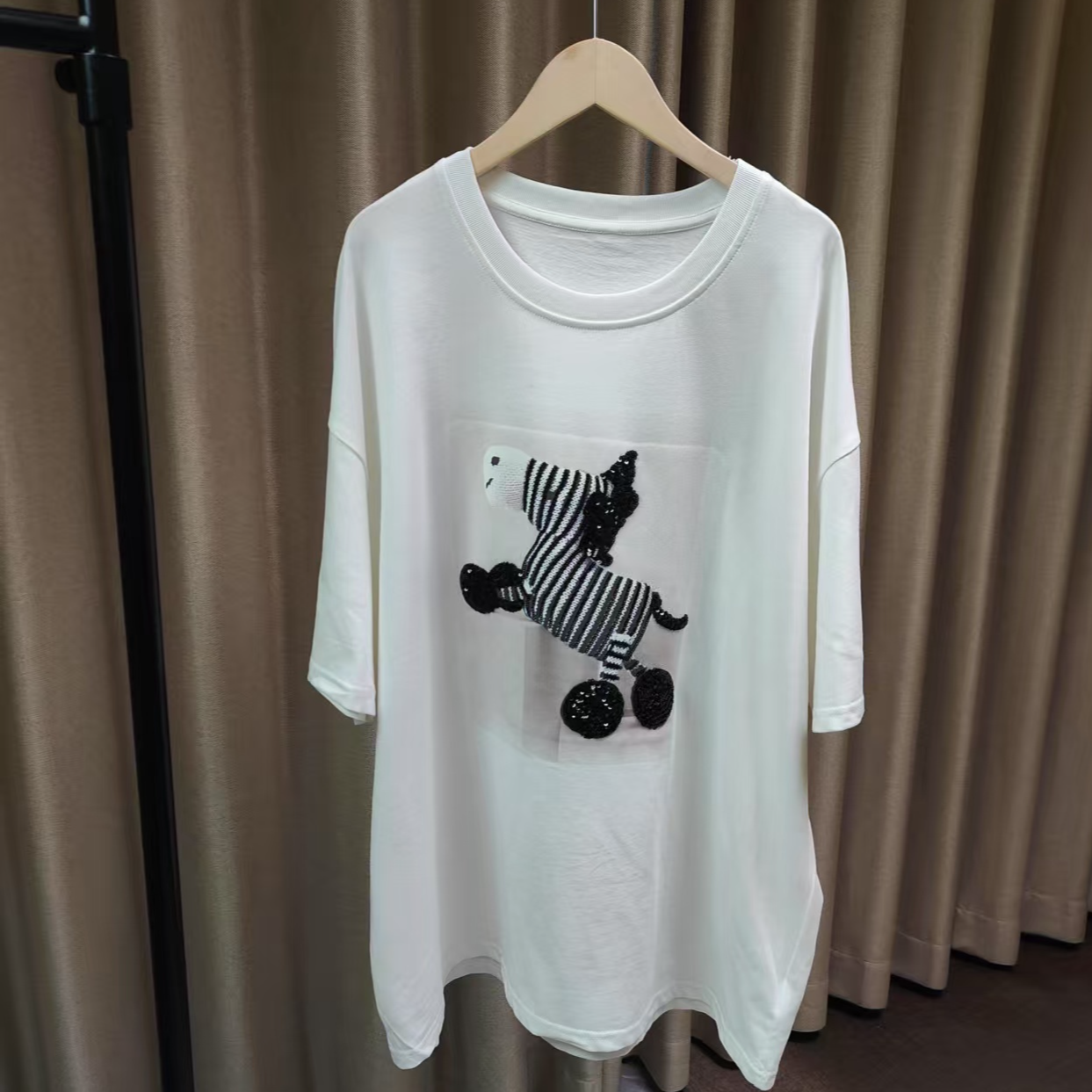 （斑马t恤）新款宽松休闲T恤71