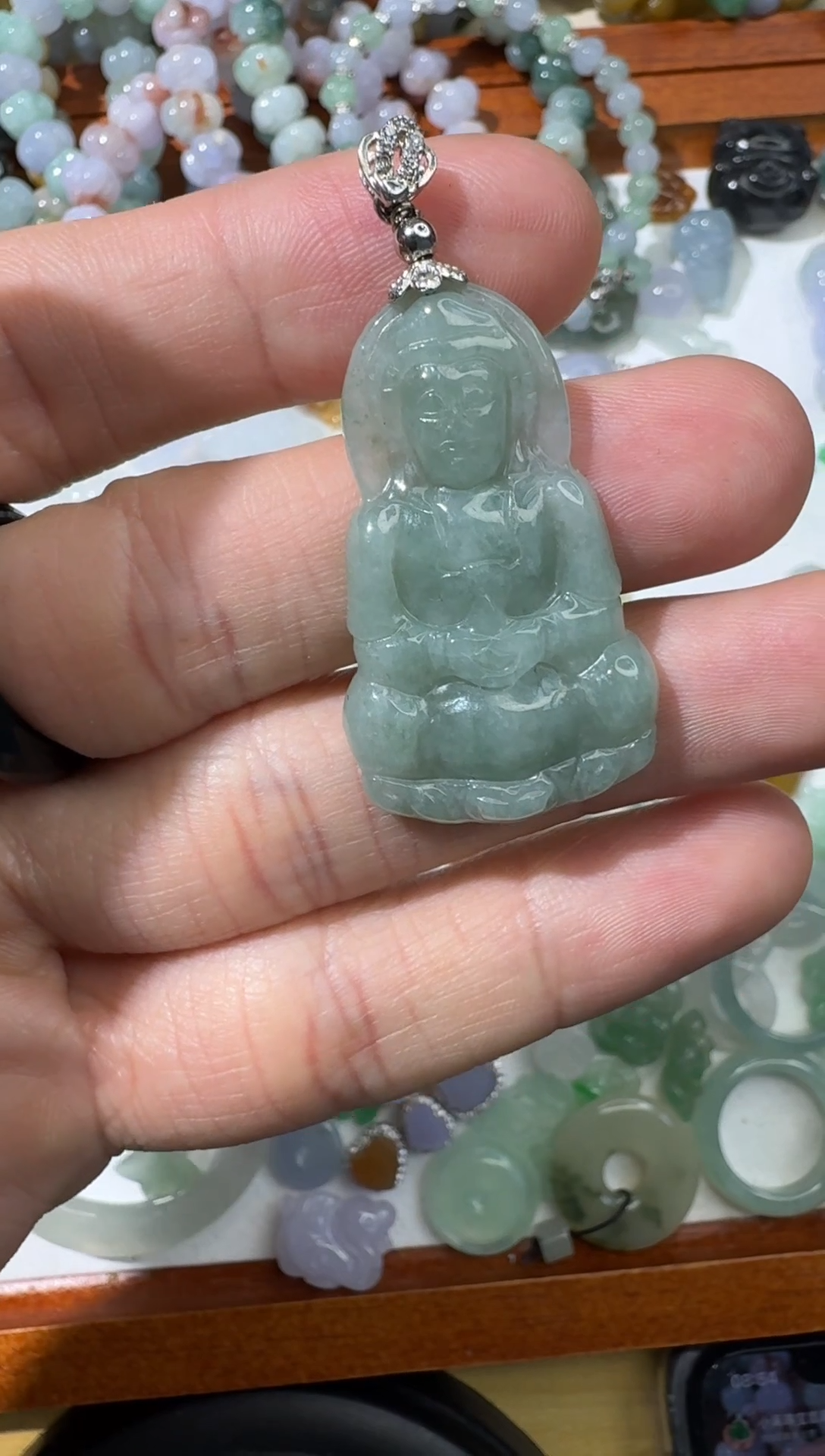 【闪购商品】翡翠颈饰未镶嵌【闪购商品】 天然翡翠 