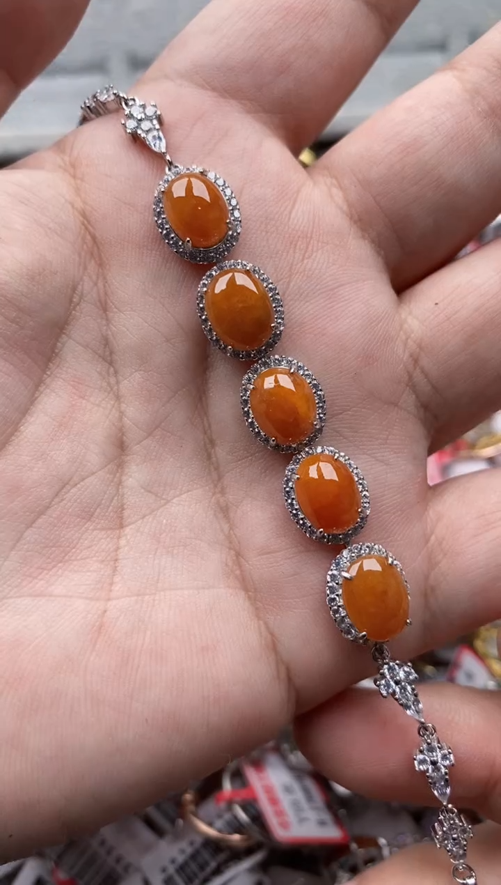 【闪购商品】翡翠戒指银S925镶嵌55555---5