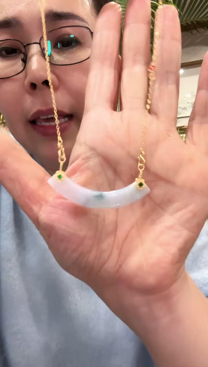 【闪购商品】翡翠颈饰未镶嵌国风