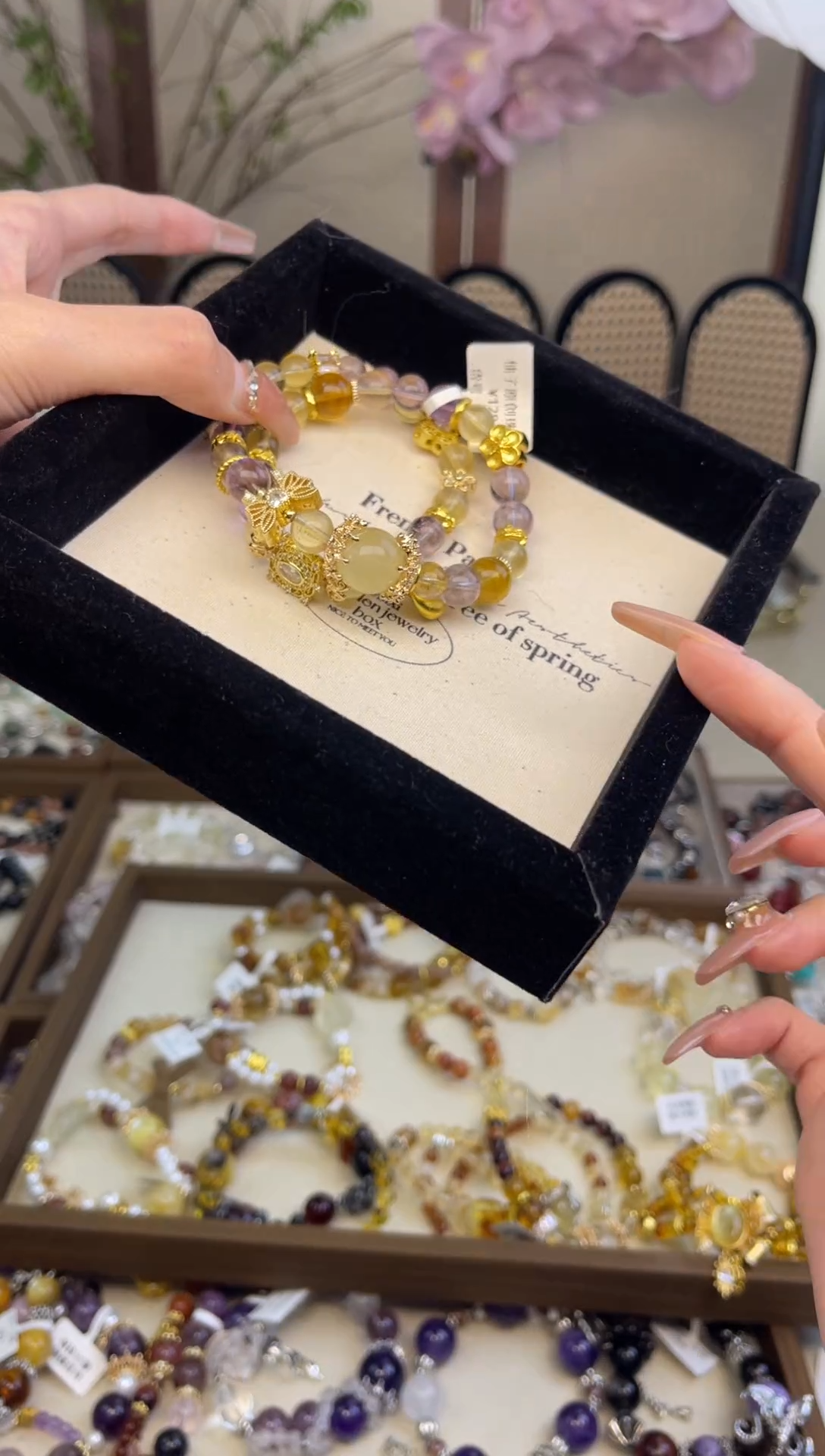 【闪购商品】水晶手绳未镶嵌天然水晶 多样性发货