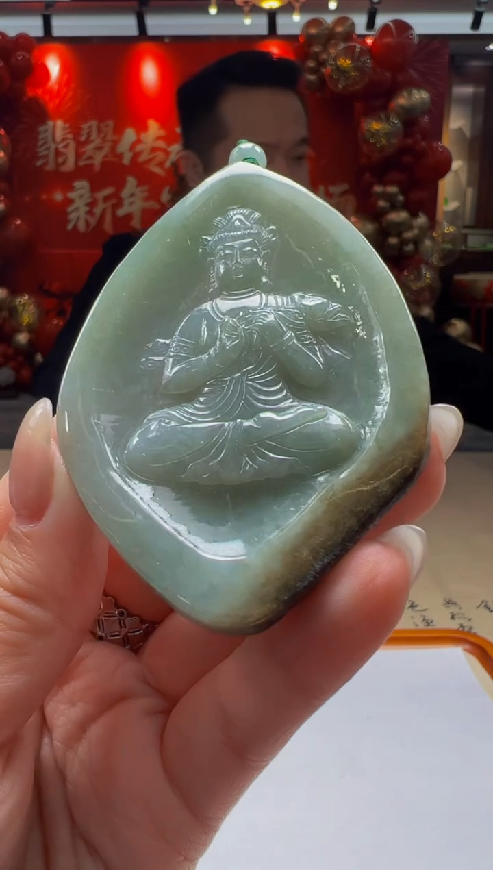 【闪购商品】定制翡翠未镶嵌Q2025-1-16-11