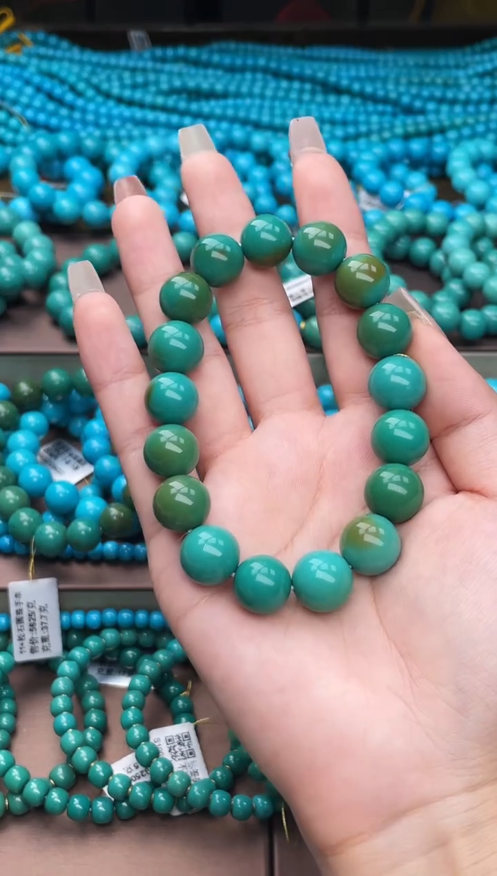 未镶嵌绿松石珠宝奇石A17
