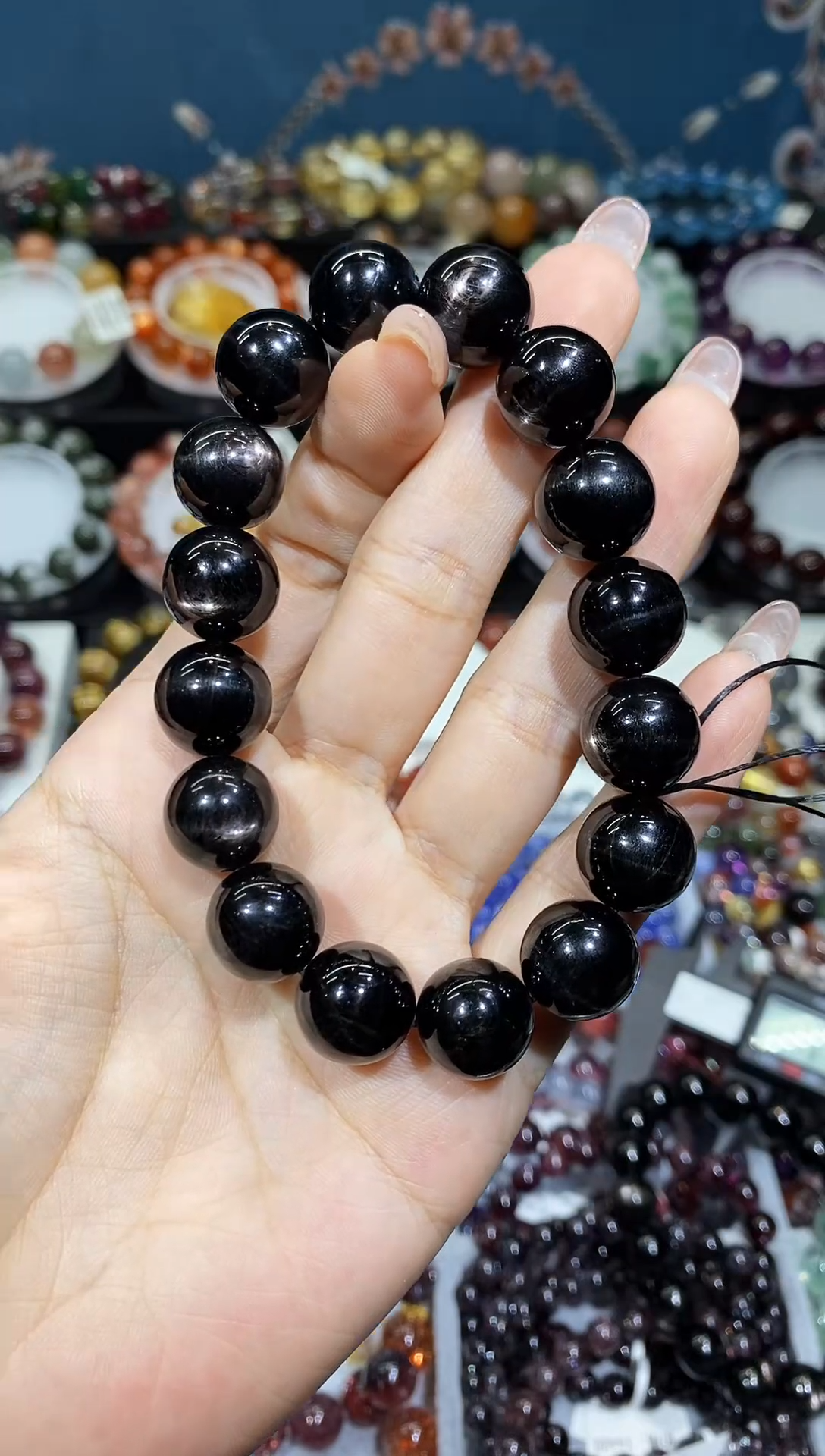 未镶嵌辉石手串H****?金运石13+