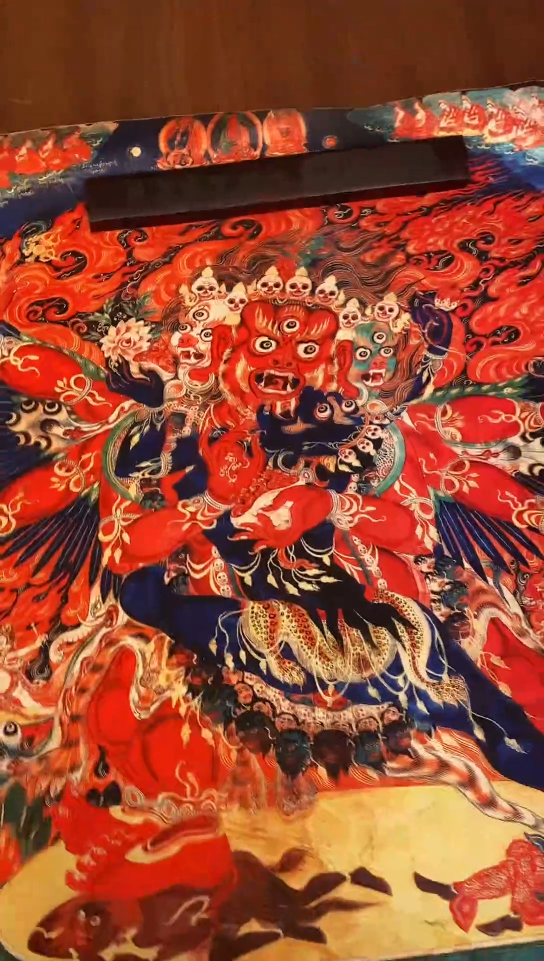 装裱画精美唐卡tk16312