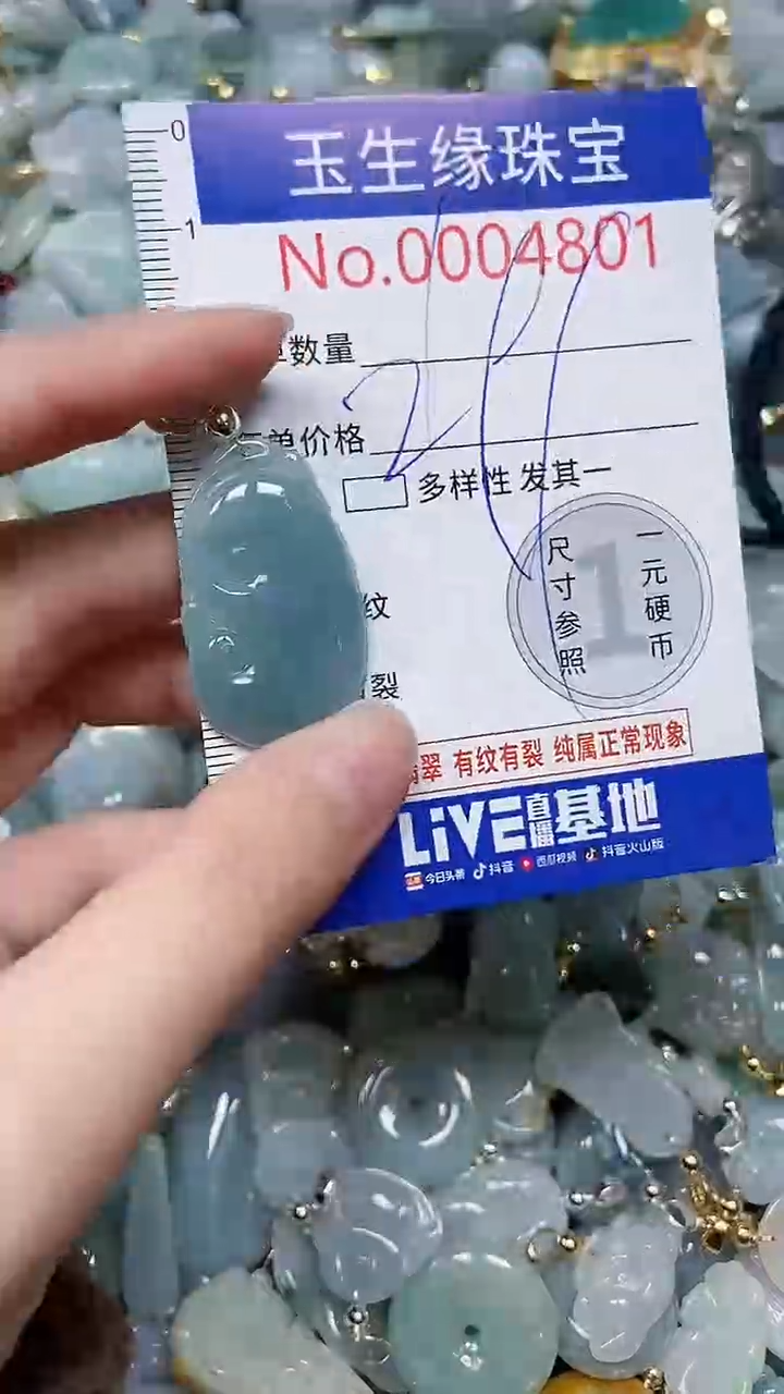 【闪购商品】翡翠颈饰未镶嵌闪购00004801