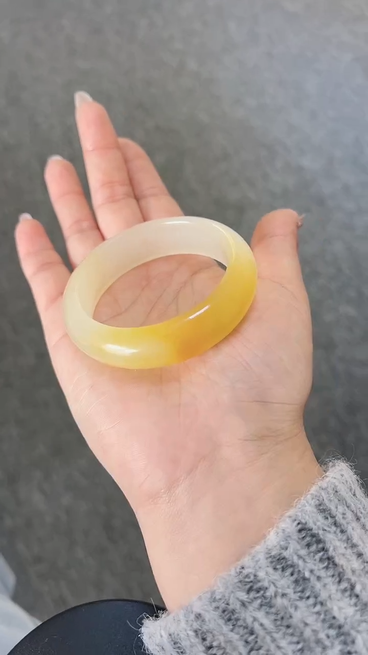 【闪购商品】石英质玉手镯未镶嵌961-54+