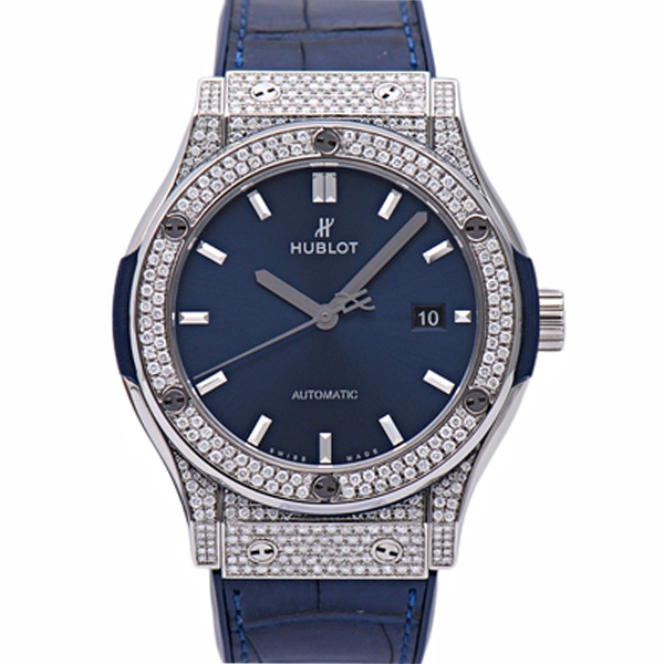 99新 Hublot/宇舶表 老佛爷/宇舶542后钻/自动机械/单表/42mm