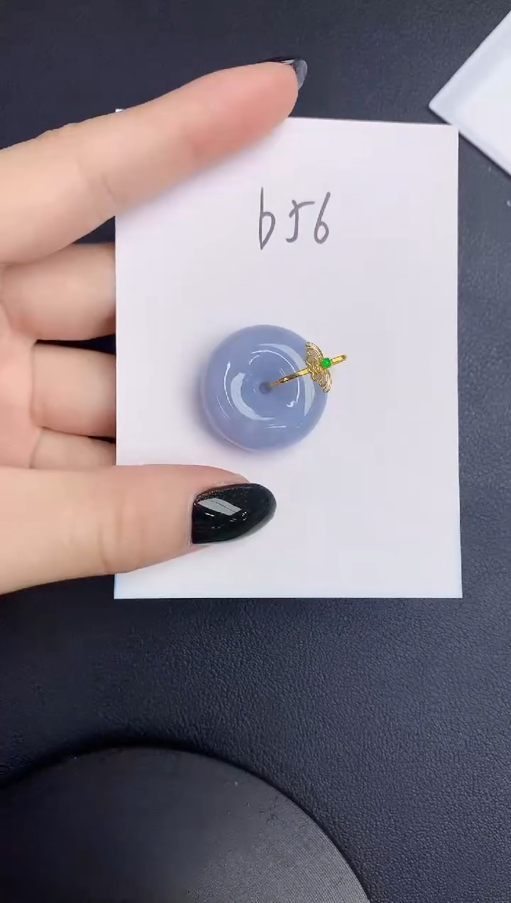 【闪购商品】翡翠颈饰18K金镶嵌0000000000