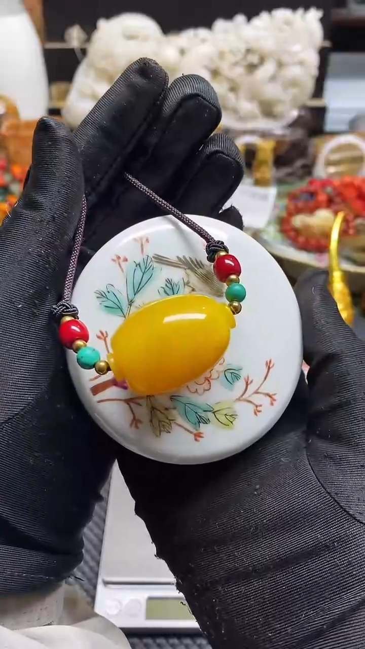 【闪购商品】瓷片瓷器瓷片 摆件1个