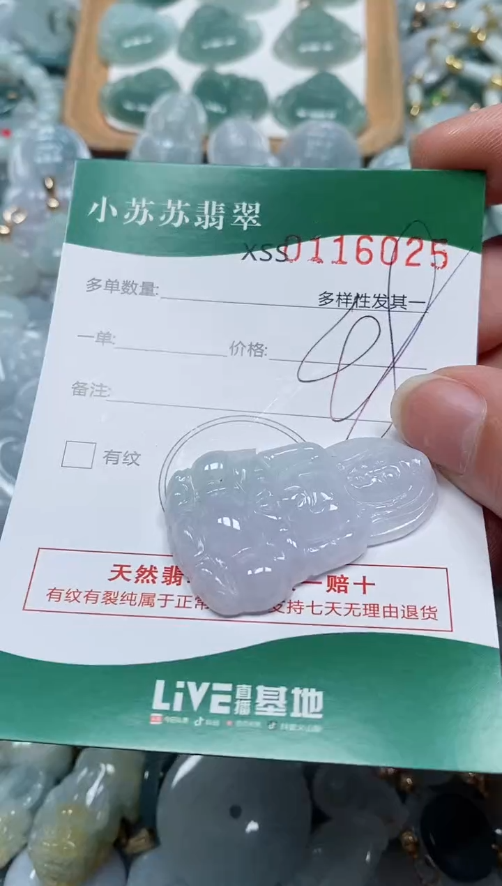 【闪购商品】翡翠颈饰未镶嵌闪购商品0116025