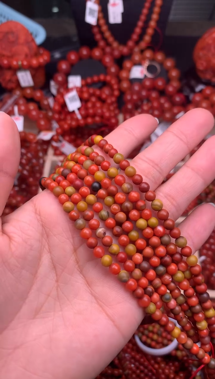 【闪购商品】南红玛瑙珠宝奇石未镶嵌4随机多样性/一条