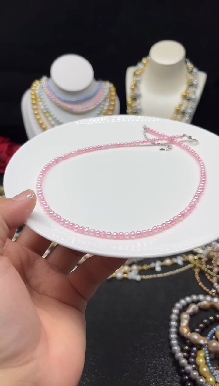 【闪购商品】淡水珍珠颈饰未镶嵌多人