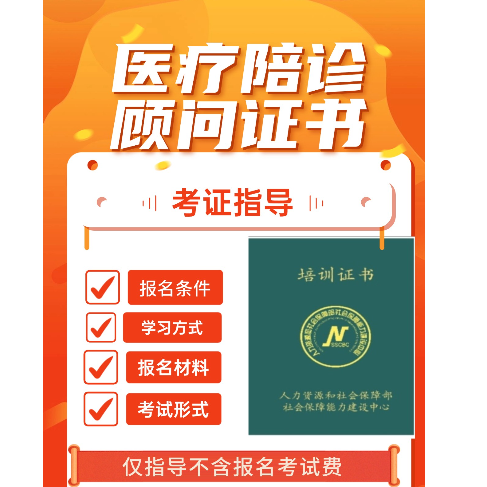陪诊师证书考试指导