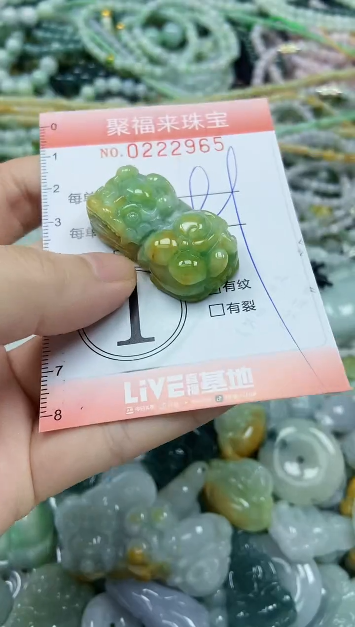 未镶嵌挂件翡翠闪购0222965