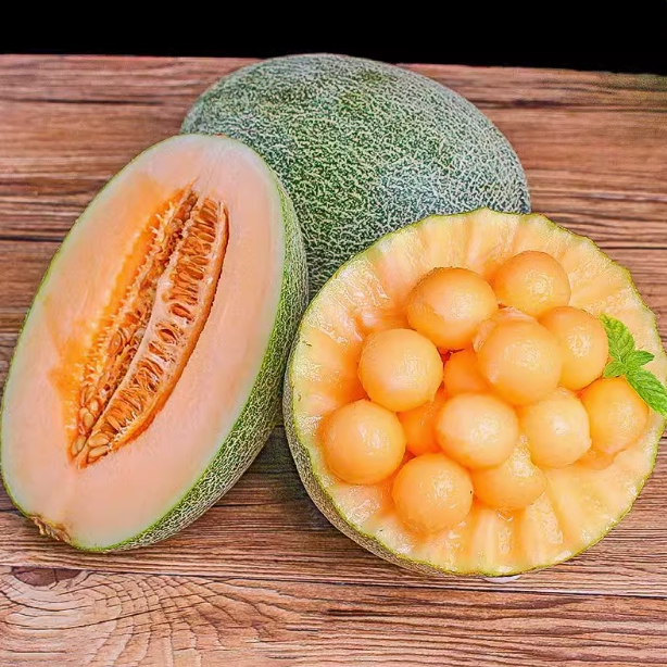 【母亲节福利只限今日】哈密瓜金蛋蛋甜瓜3-3.5斤1个装【次日达】云南省