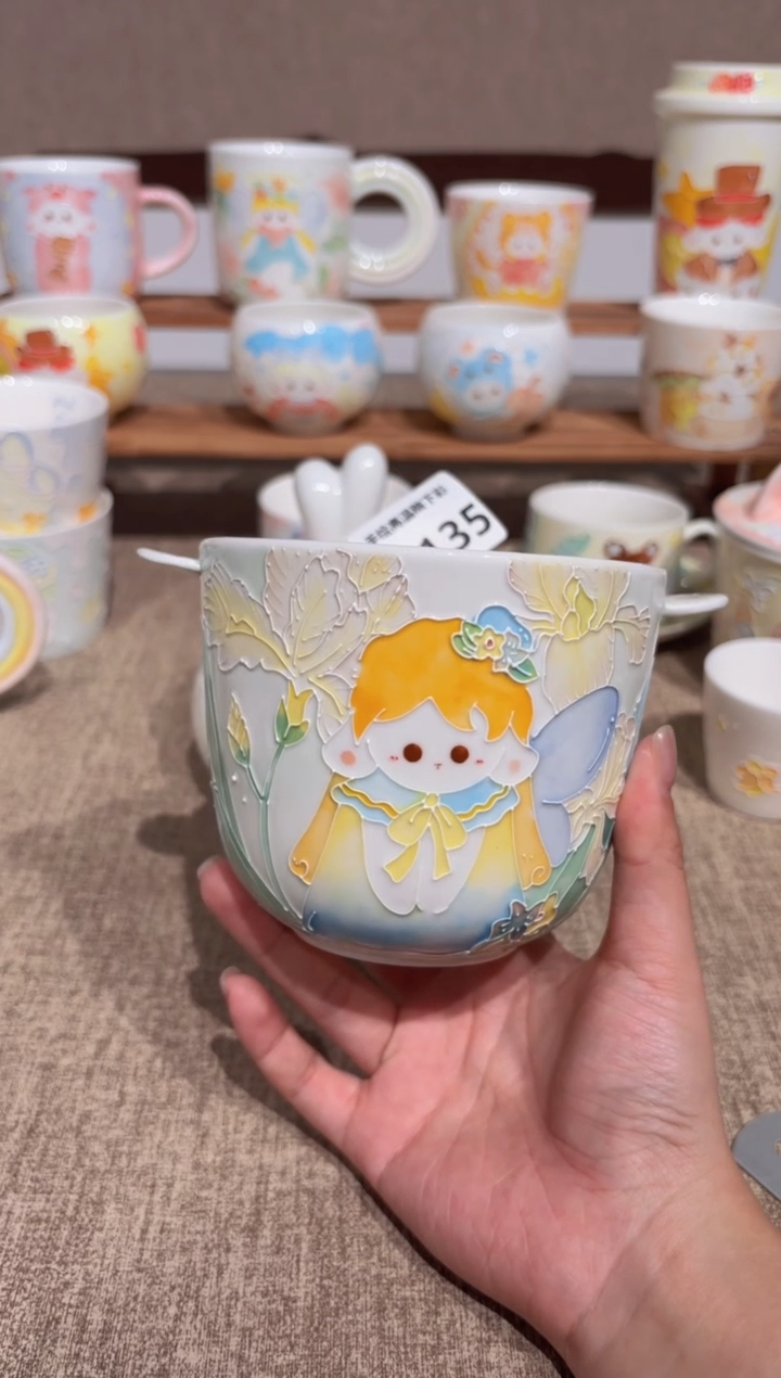 135号高温釉下彩陶瓷默认微瑕福利价