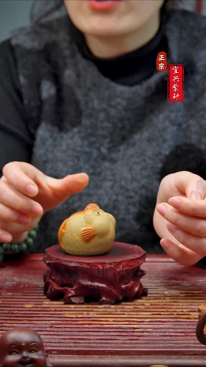 紫砂茶宠宜兴紫砂茶宠摆件