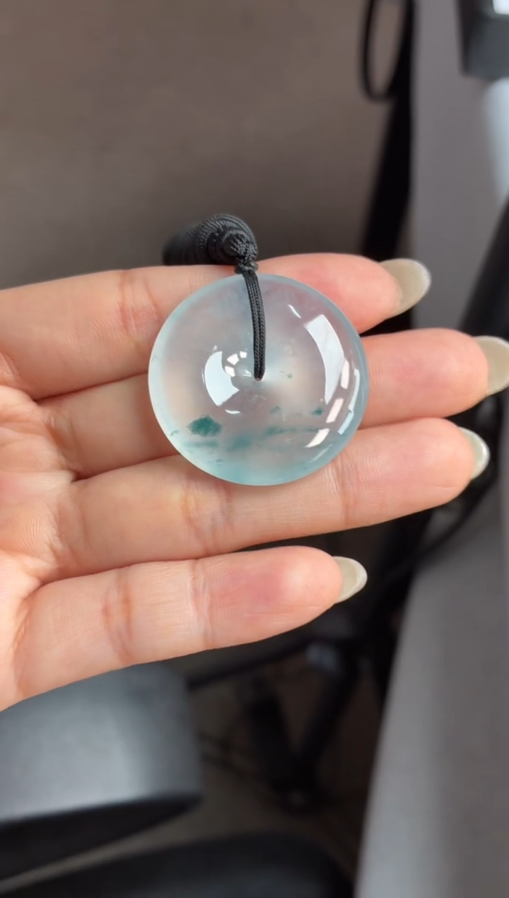 吊坠(不含链)未镶嵌翡翠10 平安扣 32.6 6.9