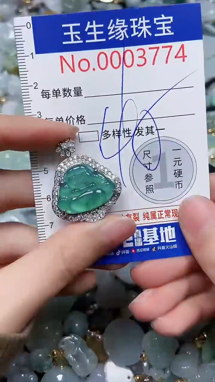 【闪购商品】翡翠颈饰未镶嵌闪购00003774