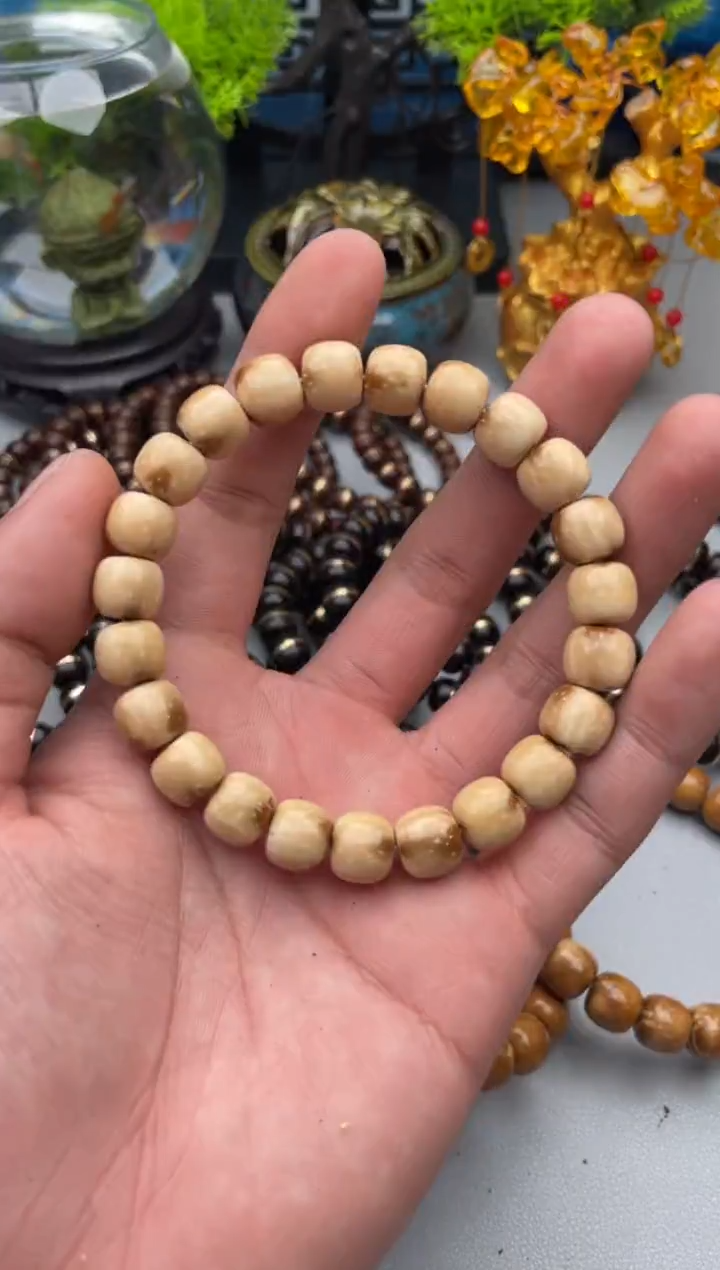 紫金鼠手串紫金鼠花皮实心老型20