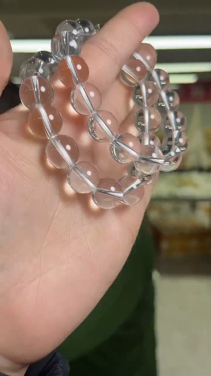 【闪购商品】水晶手链未镶嵌天然AA手串多样性发一12mm