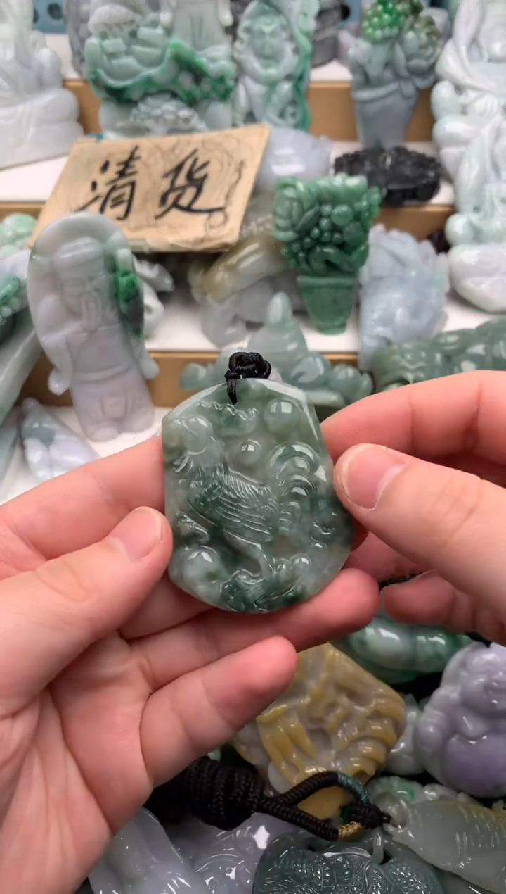 吊坠(不含链)未镶嵌翡翠1