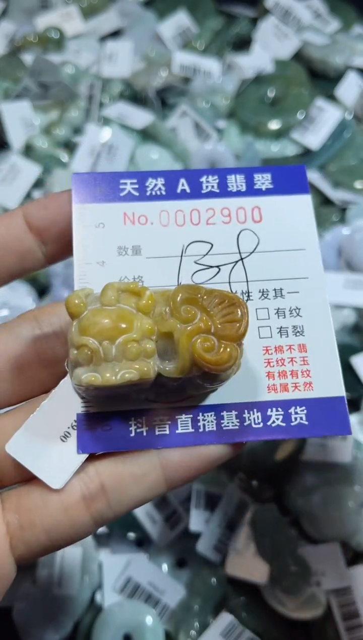 【闪购商品】翡翠颈饰未镶嵌00002900