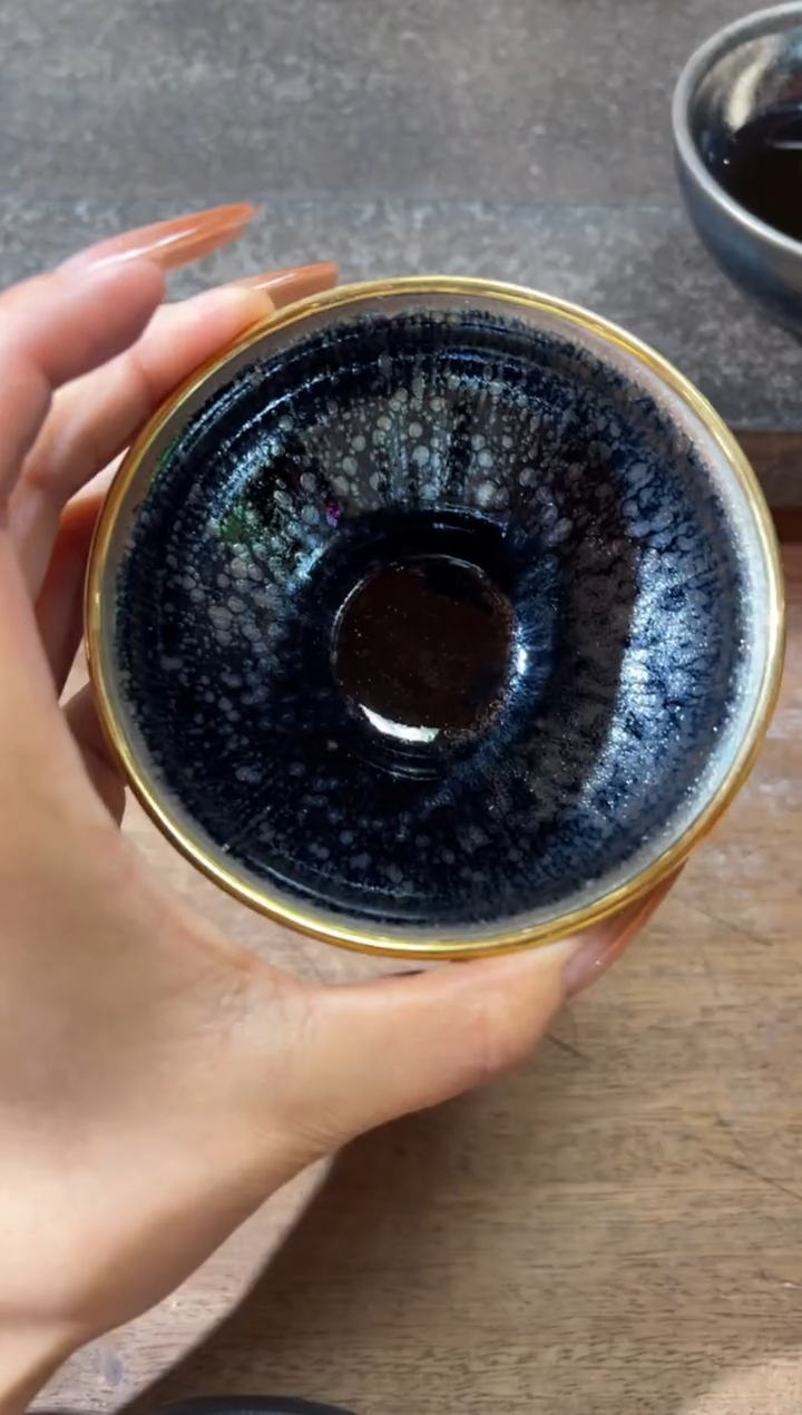 【闪购商品】茶盏12@建窑建盏廖成义