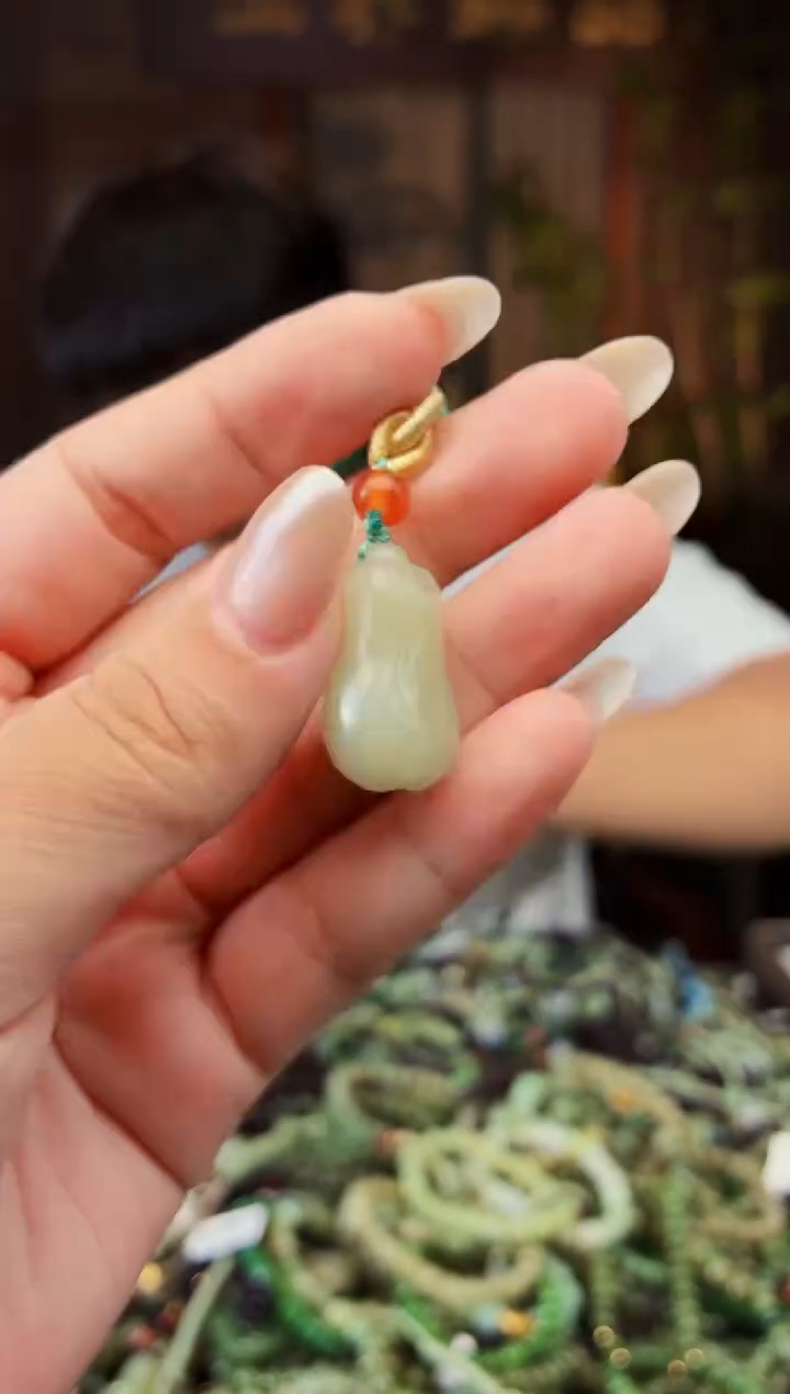 颈饰未镶嵌和田玉多样性发货拍一发一