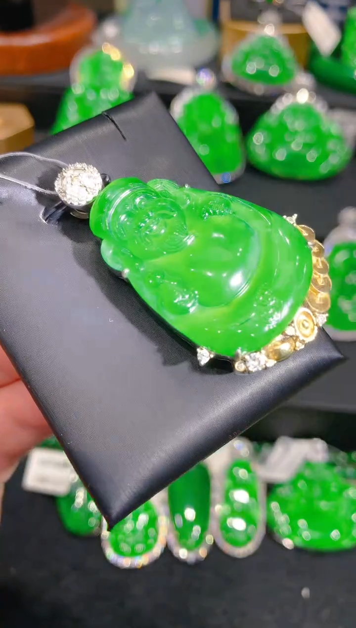 【闪购商品】翡翠颈饰银S925镶嵌001一季