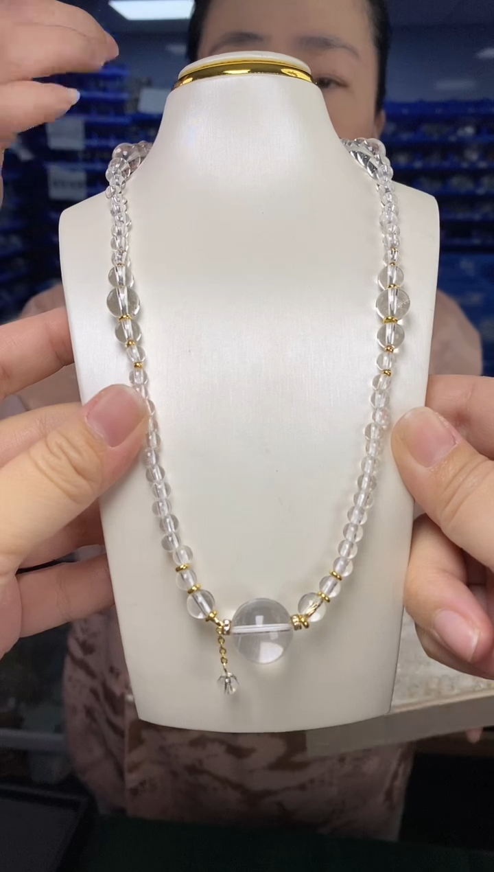 颈饰未镶嵌水晶TCL7409