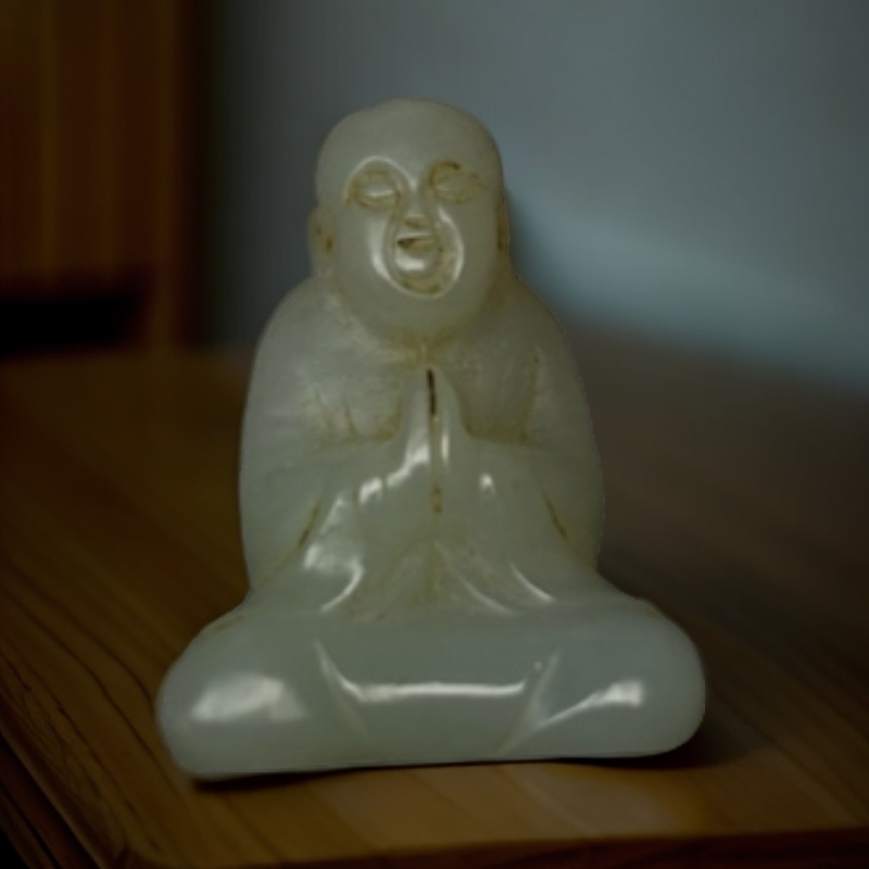 宝宝佛手工精雕时尚悟道挂件造型精美X