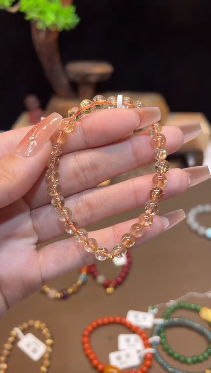 【闪购商品】水晶手链未镶嵌手饰@@E5975