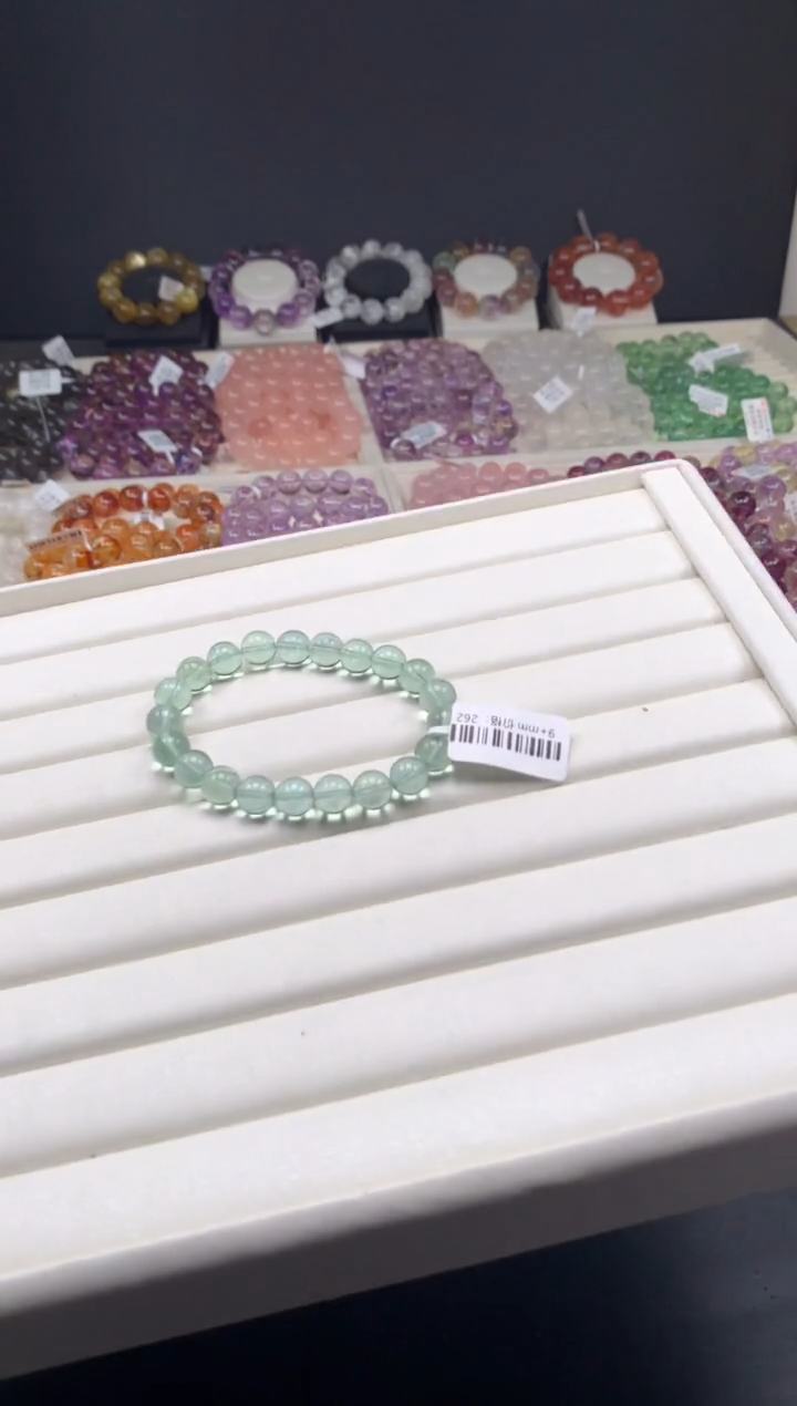 【闪购商品】水晶手链未镶嵌多样性发一9，B67