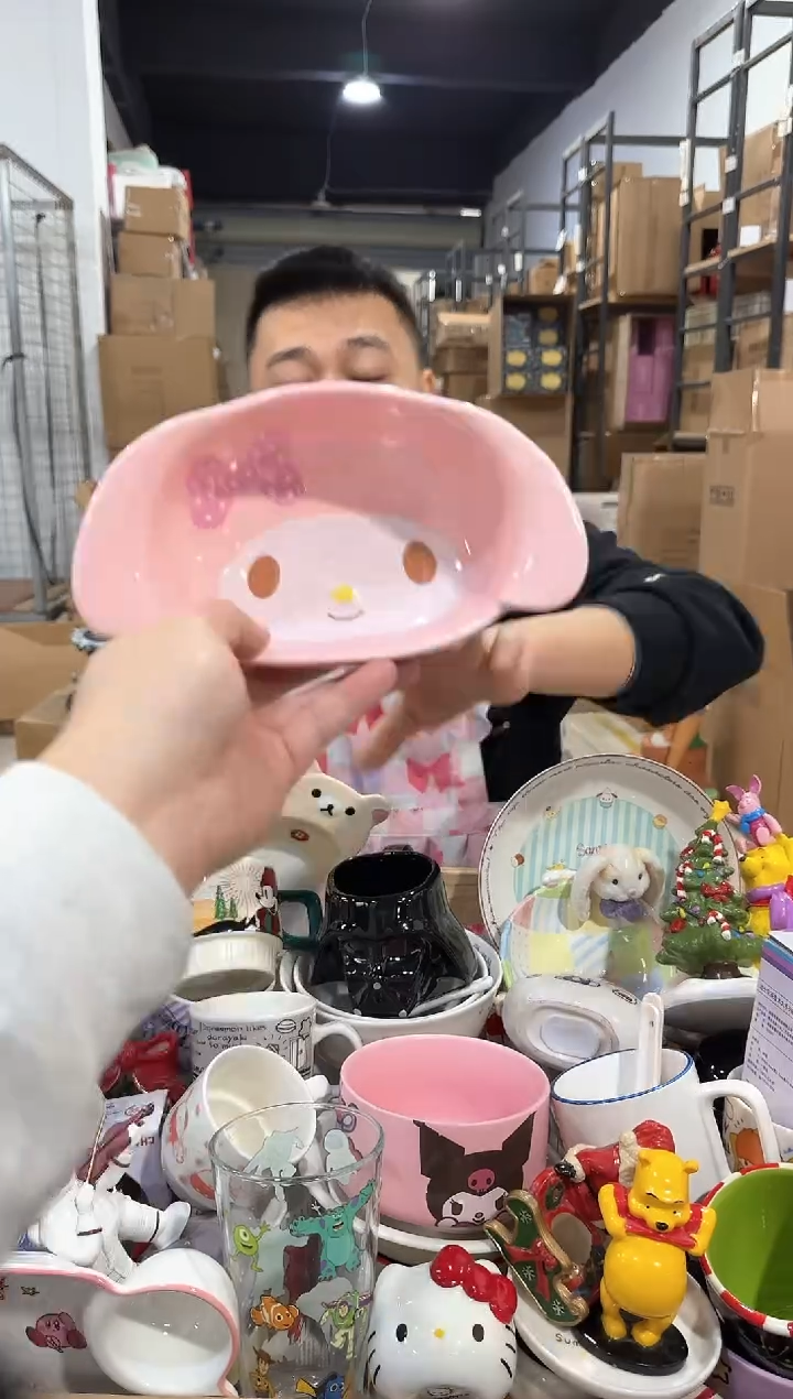 瓷片小号原盒美乐蒂深碗