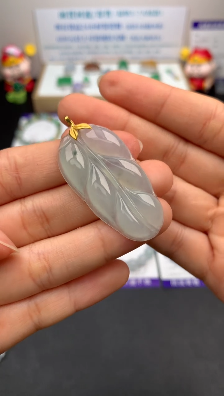 【闪购商品】定制翡翠18K金镶嵌模式推广期24小时鉴赏期