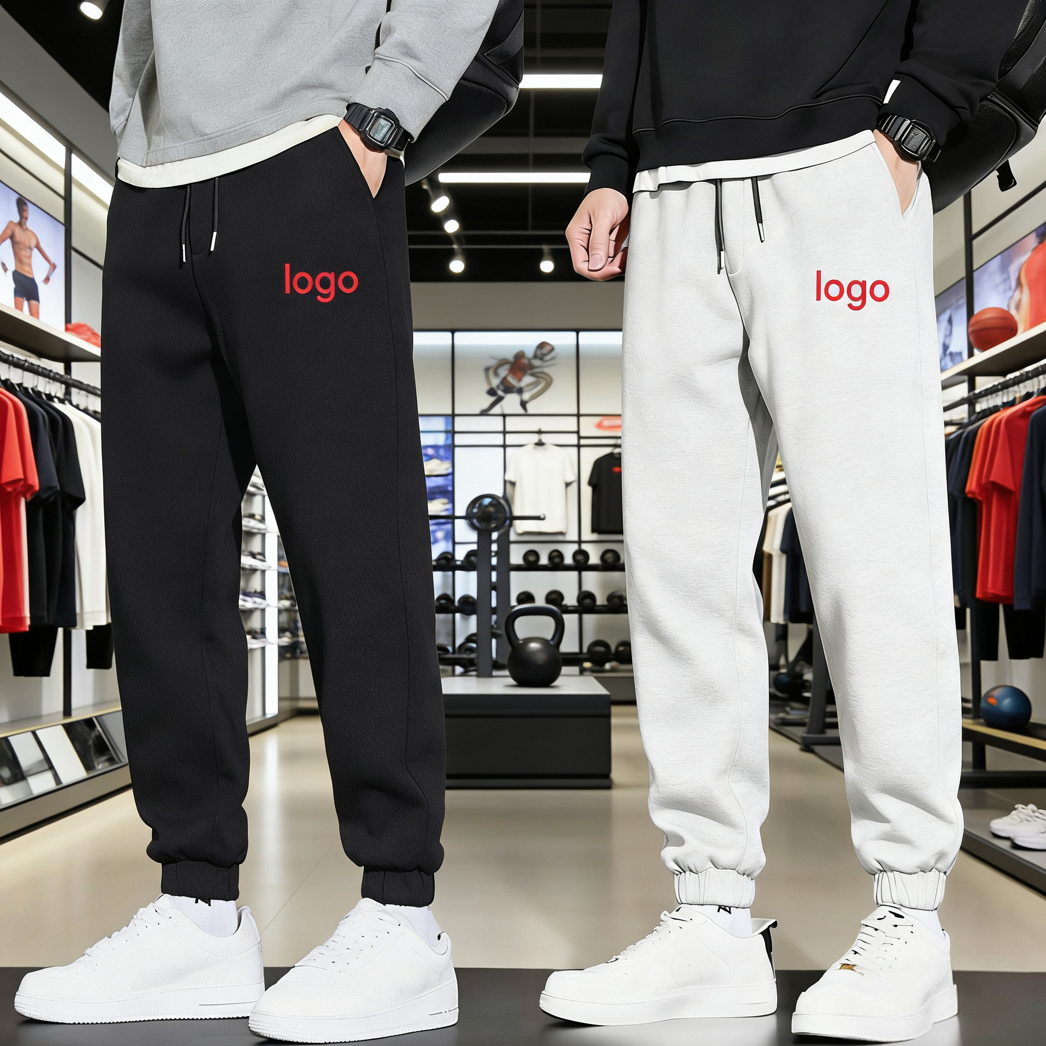 【刺绣标款】潮流休闲百搭卫裤