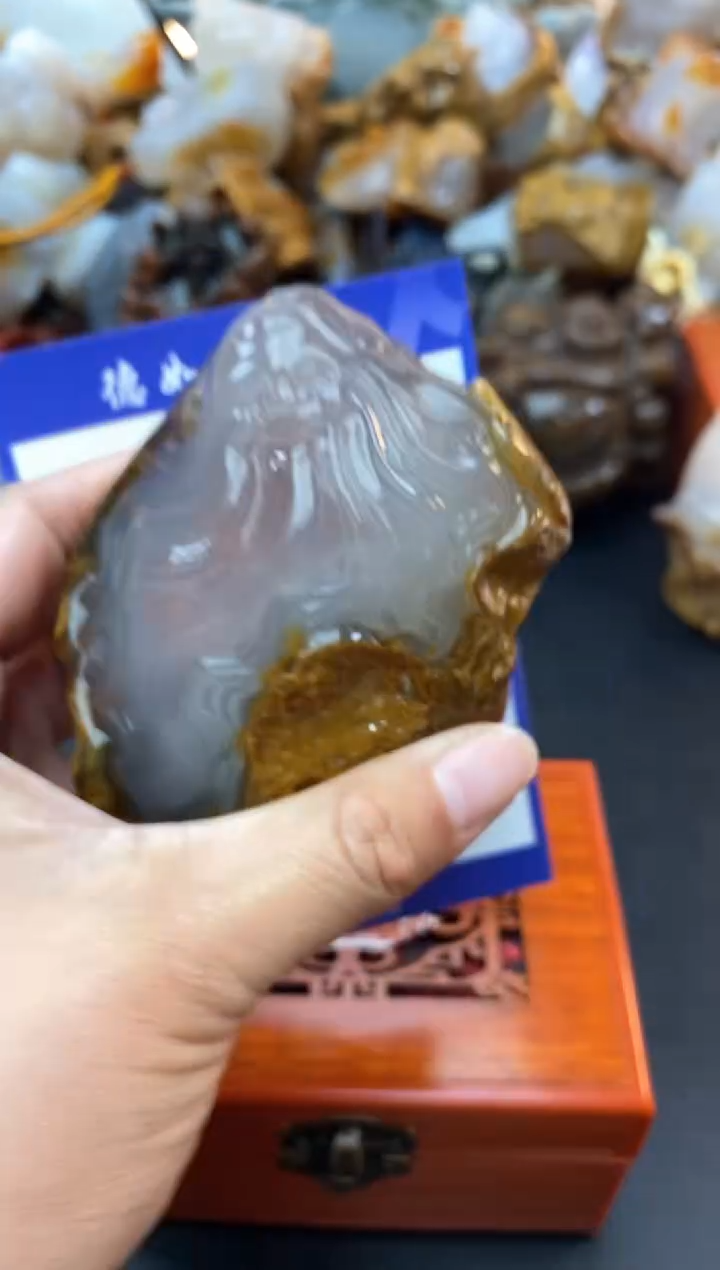 【闪购商品】玛瑙/玉髓珠宝奇石未镶嵌01