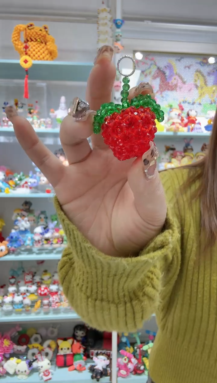 玻璃24001卡4 水晶 苹果 材料包1套