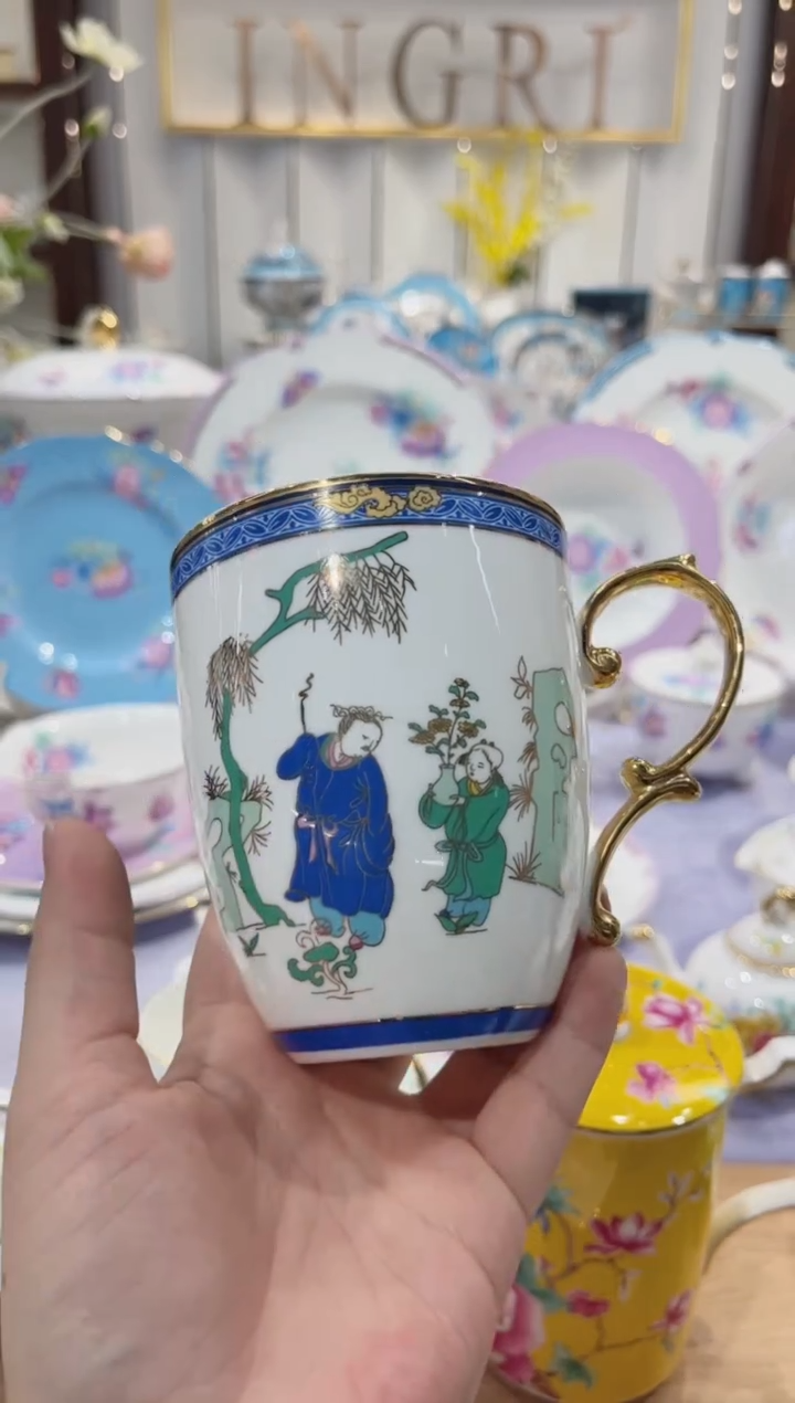 36%以上骨粉骨瓷口杯 