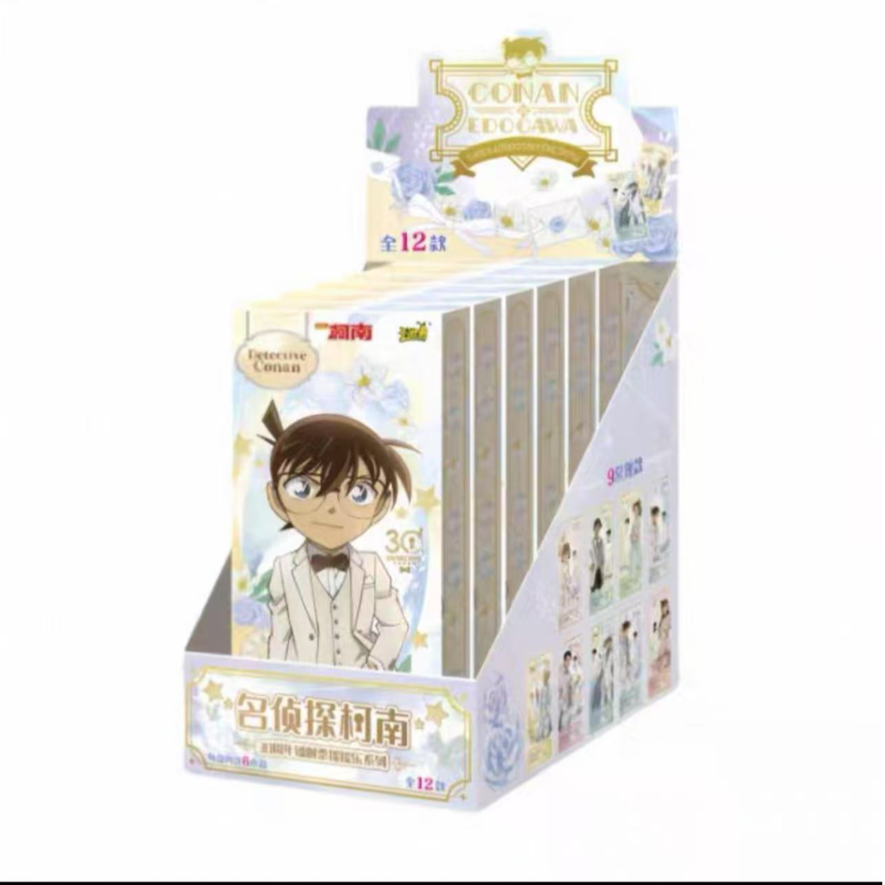 卡游名侦探柯南摇摇乐镭射票亚克力直播代拆