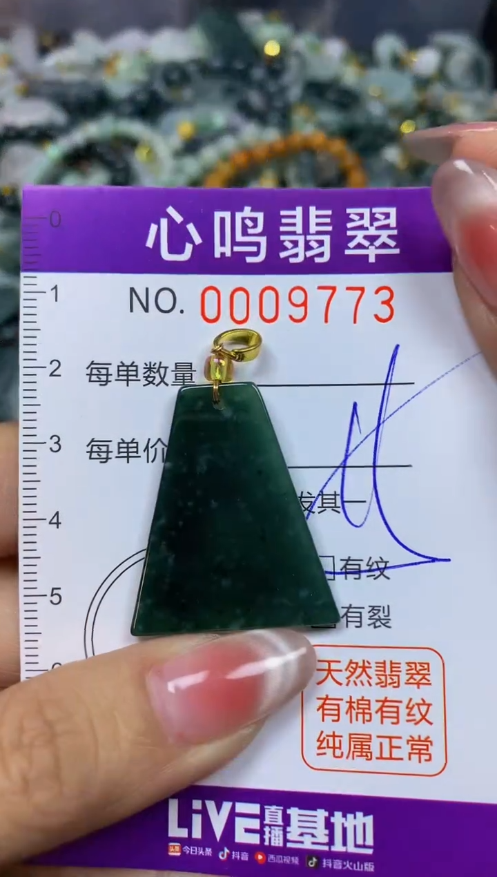 【闪购商品】翡翠颈饰未镶嵌闪购009973