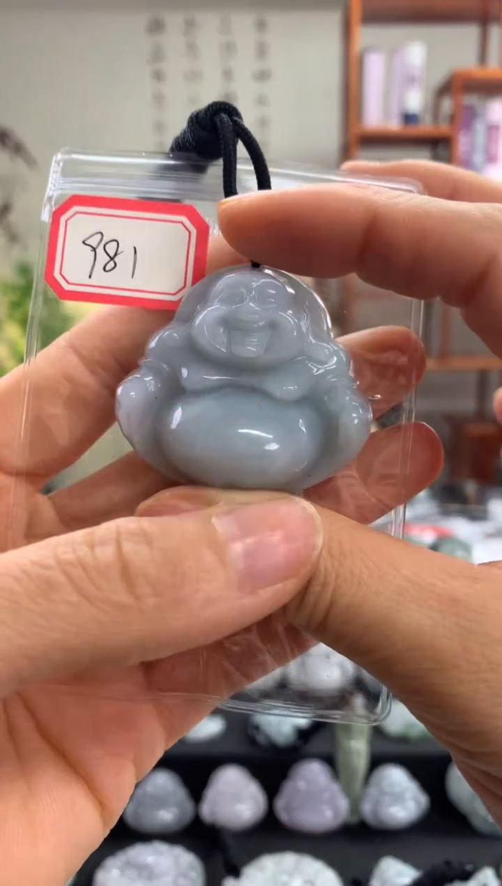 【闪购商品】翡翠颈饰未镶嵌佛公981