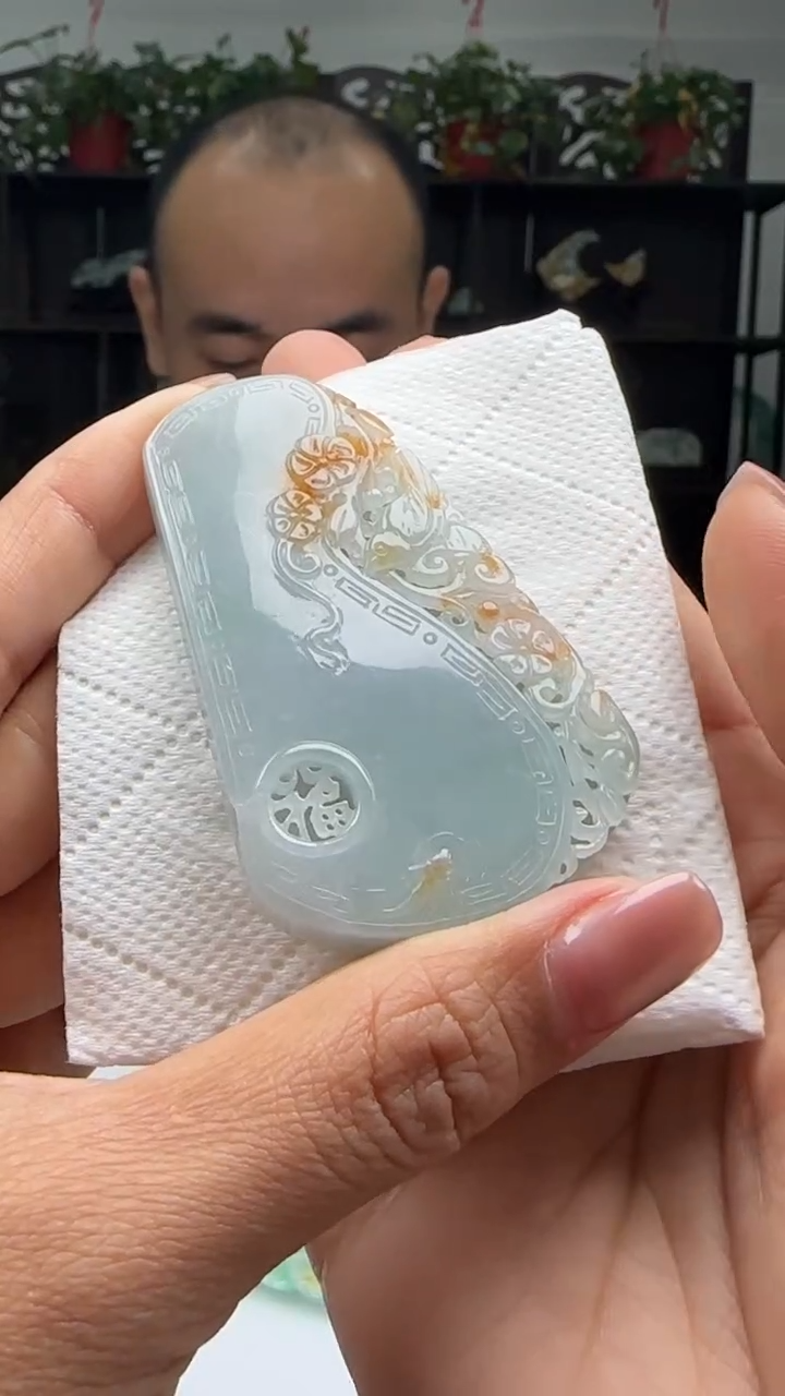 【闪购商品】翡翠颈饰未镶嵌天然翡翠A货吊坠