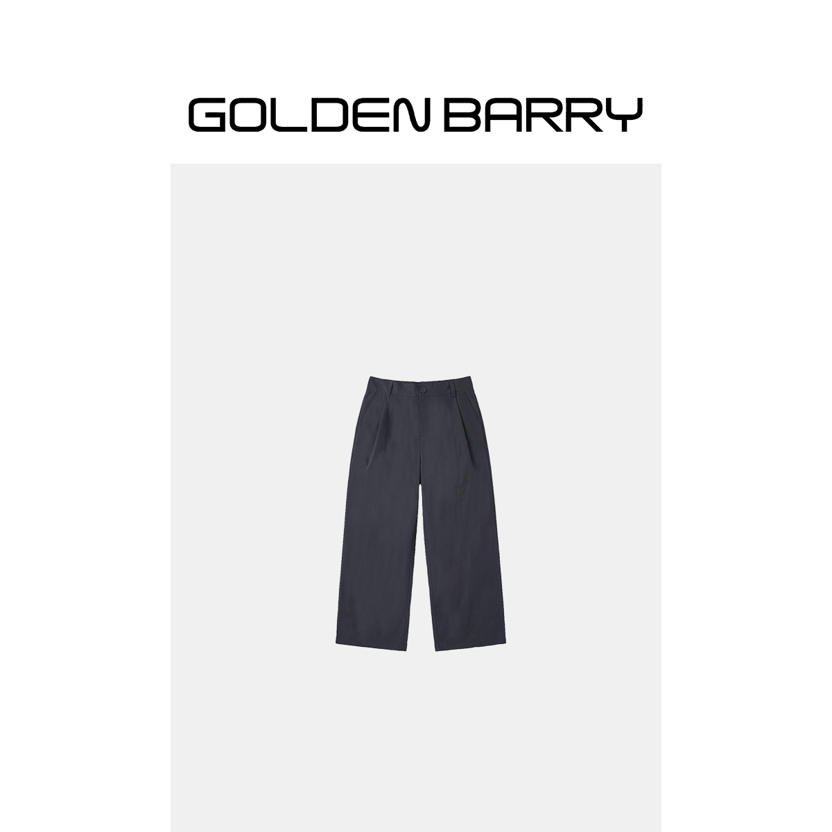 GOLDENBARRY日杂风舒适百搭宽松九透气分气球裤556007