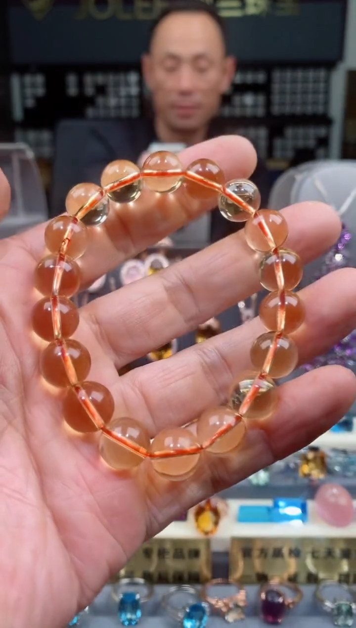 【闪购商品】黄晶手链未镶嵌黄晶手链