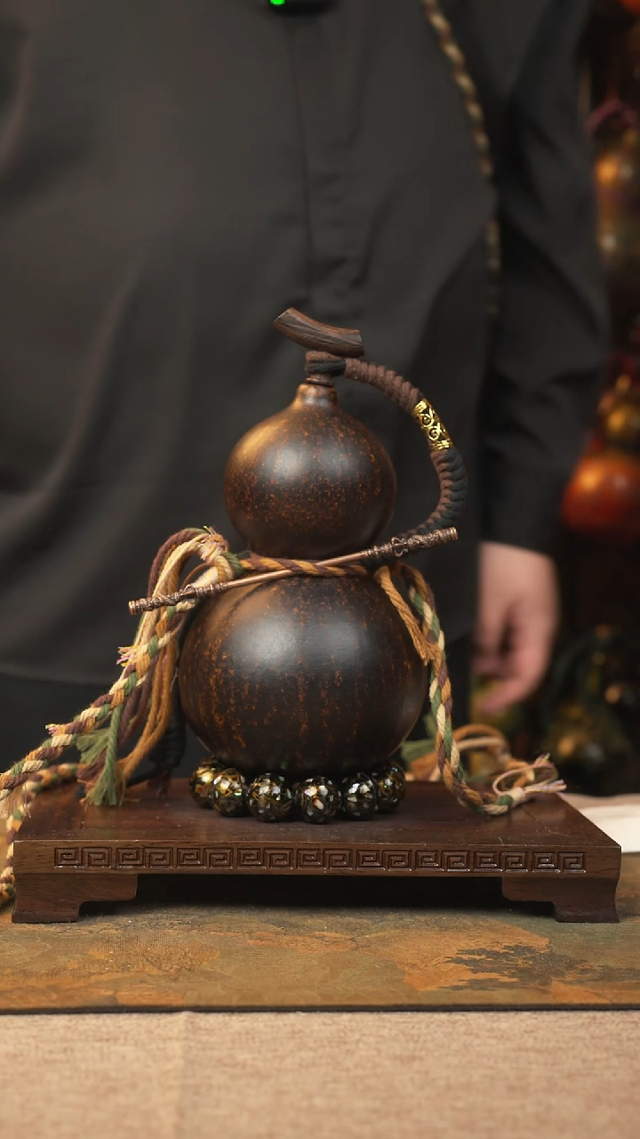 【闪购商品】200大漆葫芦一物一拍记700ml