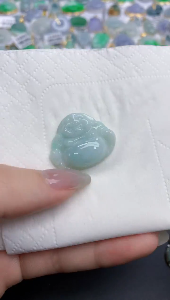 【闪购商品】翡翠颈饰未镶嵌天然缅甸翡翠A货